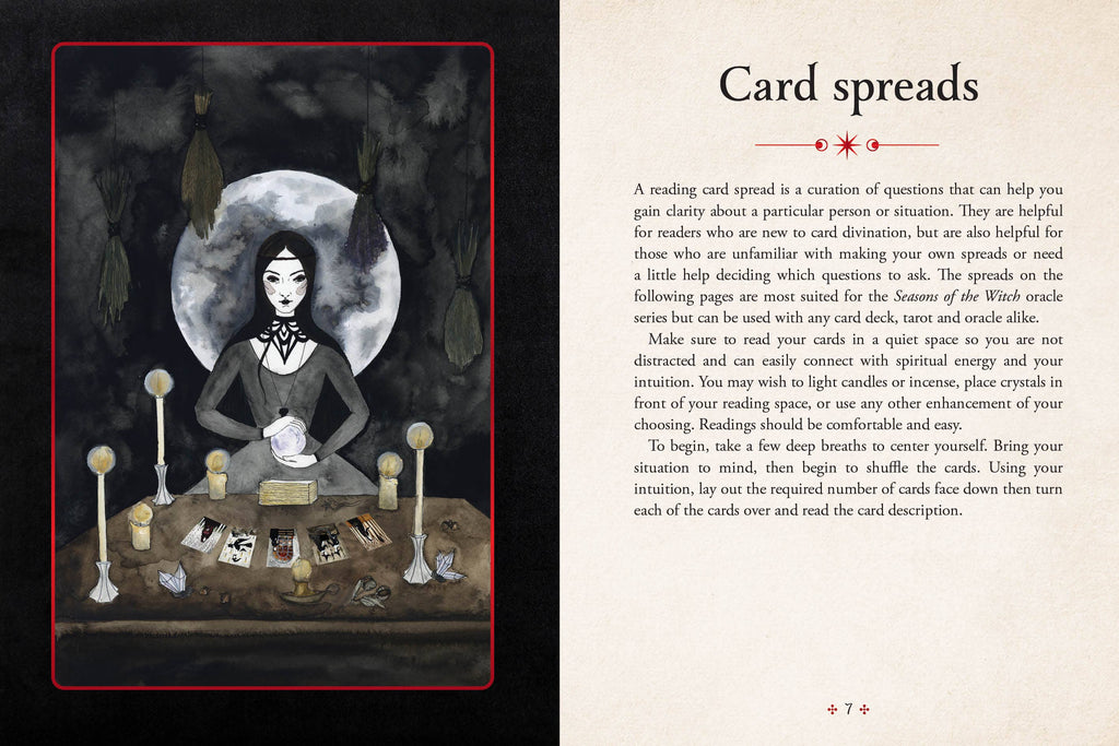 Seasons of the Witch: Samhain Oracle DELUXE EDITION by Lorriane Anderson: English
